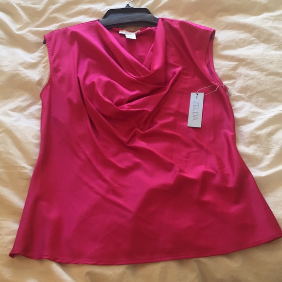 Zelda Hot Pink Camisole New With Tags - Picture 1 of 2